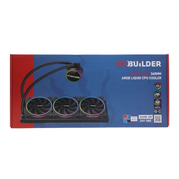 GUNMANSA PCBuilder Hydro Chill 360MM AIO Liquid CPU Cooler ARGB