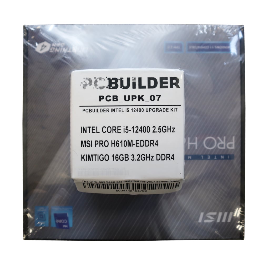 GUNMANSA PCBuilder Intel Core i5-12400 LEVEL UP Core Upgrade Kit