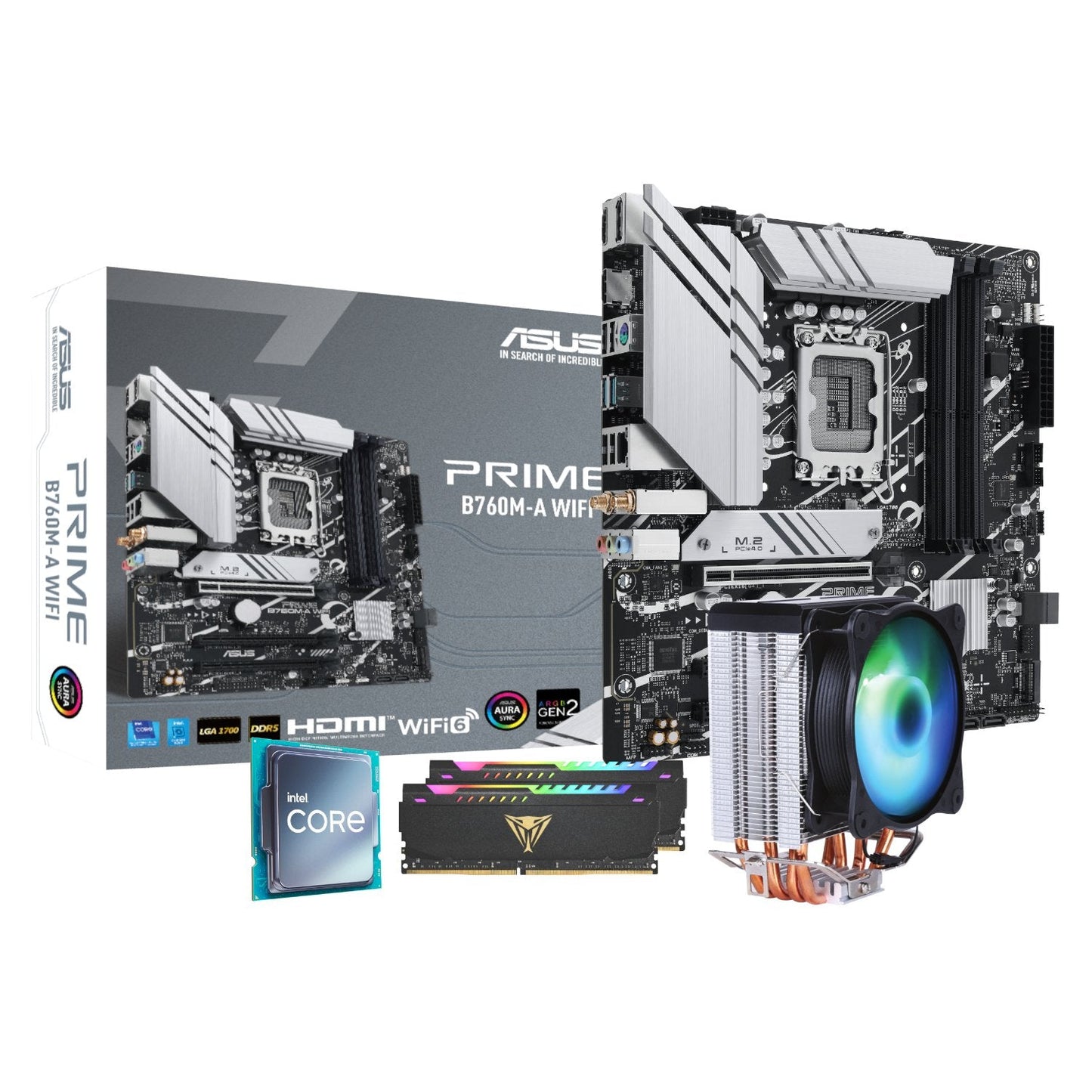 GUNMANSA PCBuilder Intel Core i7-12700 LEVEL UP Core Upgrade Kit