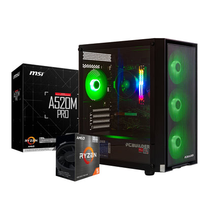 GUNMANSA PCBuilder Ryzen 5 5600GT DEFENDER Windows 11 Gaming PC