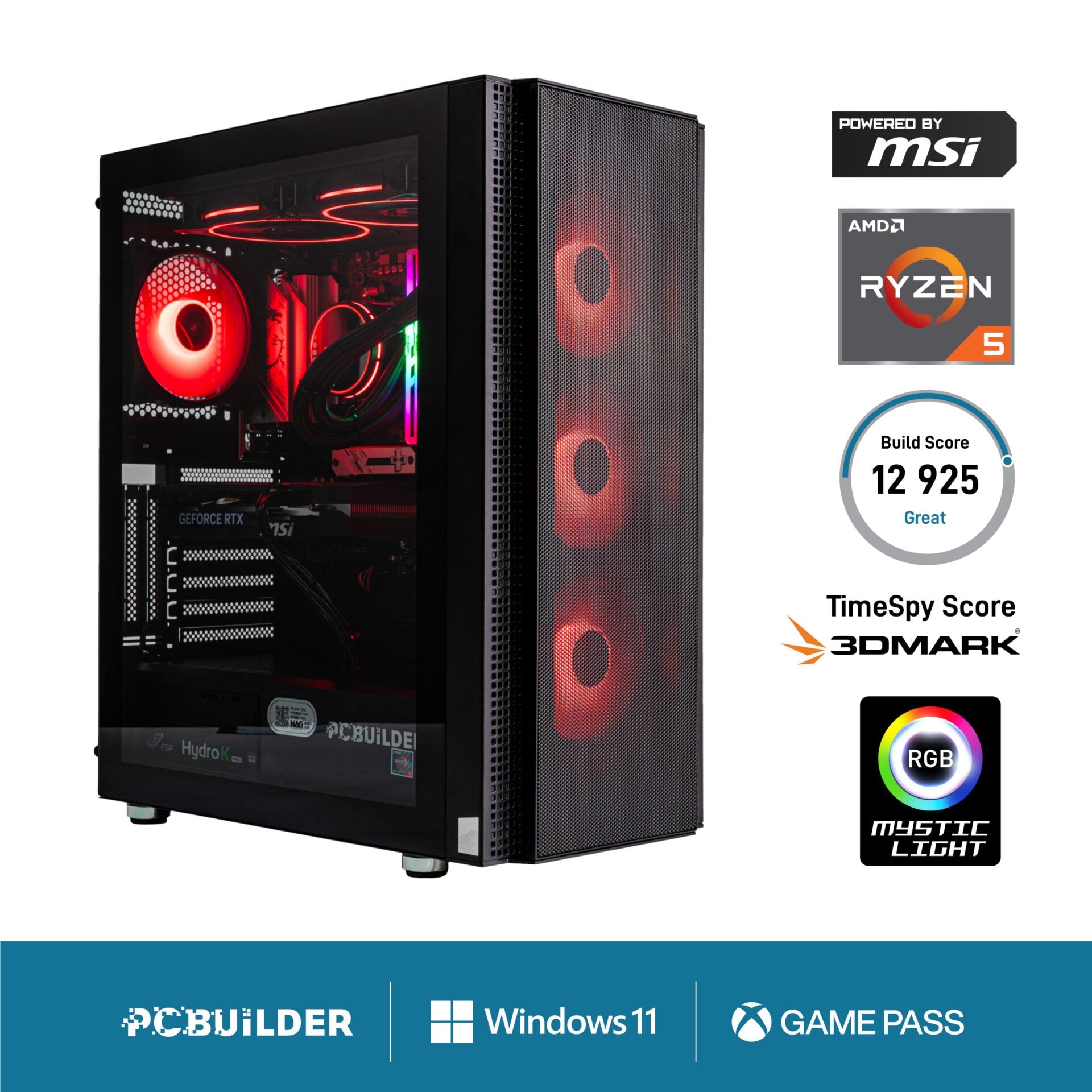 GUNMANSA PCBuilder Ryzen 5 7600 SPECIALIST Windows 11 Gaming PC