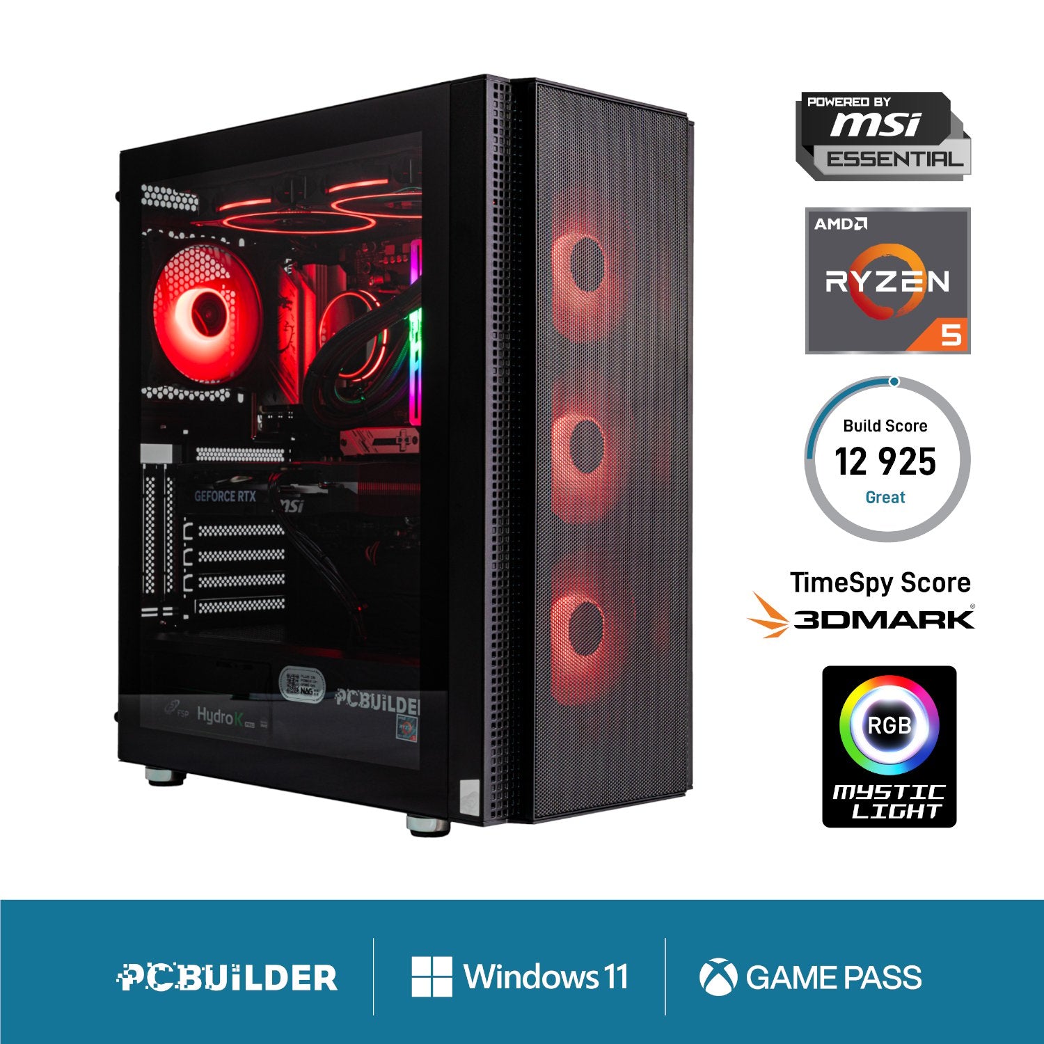 GUNMANSA PCBuilder Ryzen 5 7600 SPECIALIST Windows 11 Gaming PC