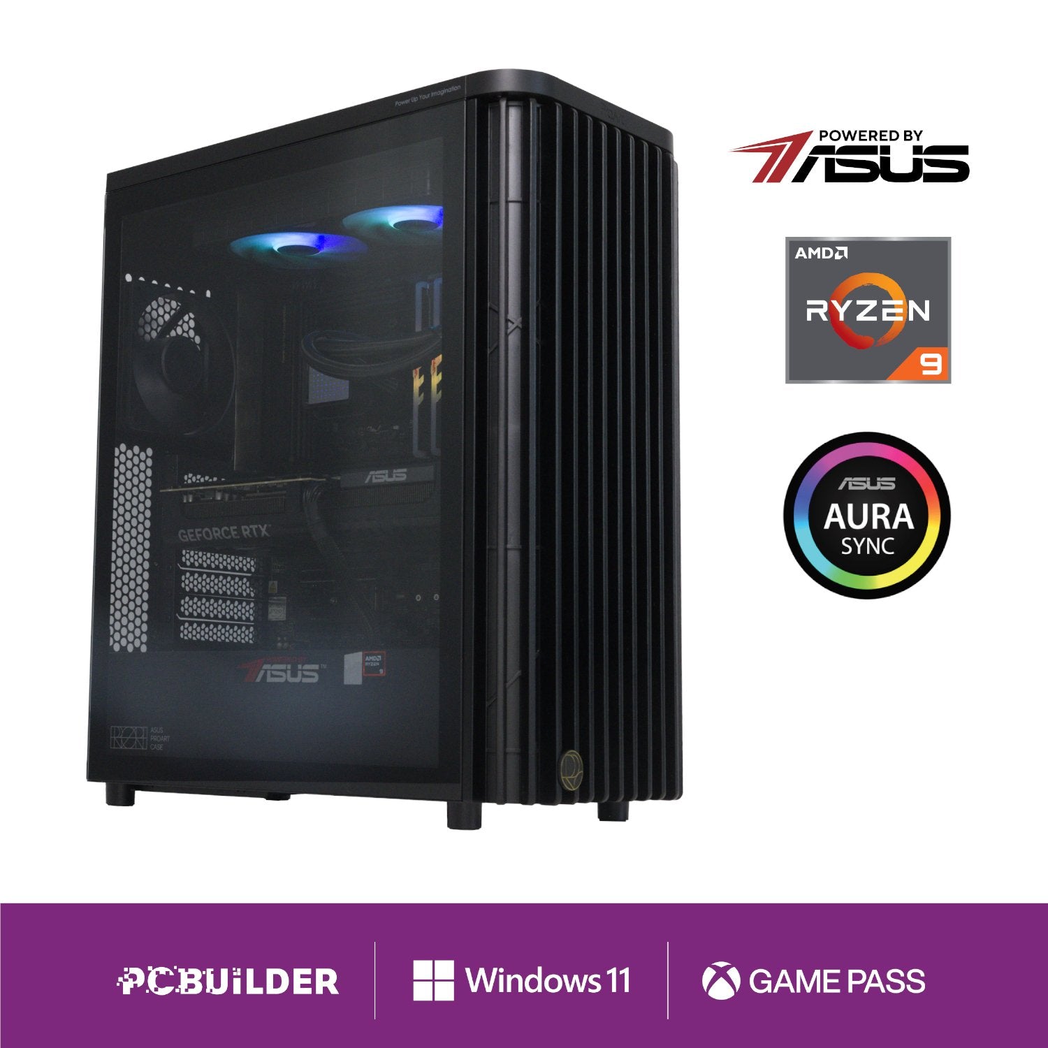 GUNMANSA PCBuilder Ryzen 9 9900X MICHELANGELO Windows 11 Creator PC