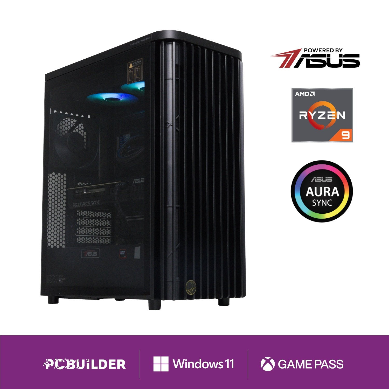 GUNMANSA PCBuilder Ryzen 9 9950X REMBRANDT Windows 11 Creator PC