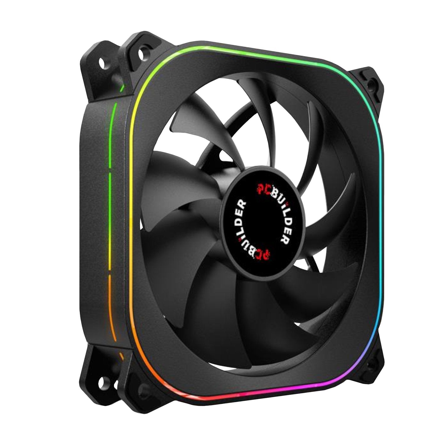 GUNMANSA PCBuilder TORNADO CHILL 120mm ARGB Fan - Black