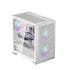 GUNMANSA PCCOOLER C3D310 WH ARGB PC Case with 2 ARGB Fans Desktop Computer Case Gaming Case for M-ATX / ITX, 350MM Graphics Cards Support, 2 x 3.5 inch and 3 x 2.5 inch Storage Slots, Liquid Cooler Support, Easy Installation, Cable Storage (White)
