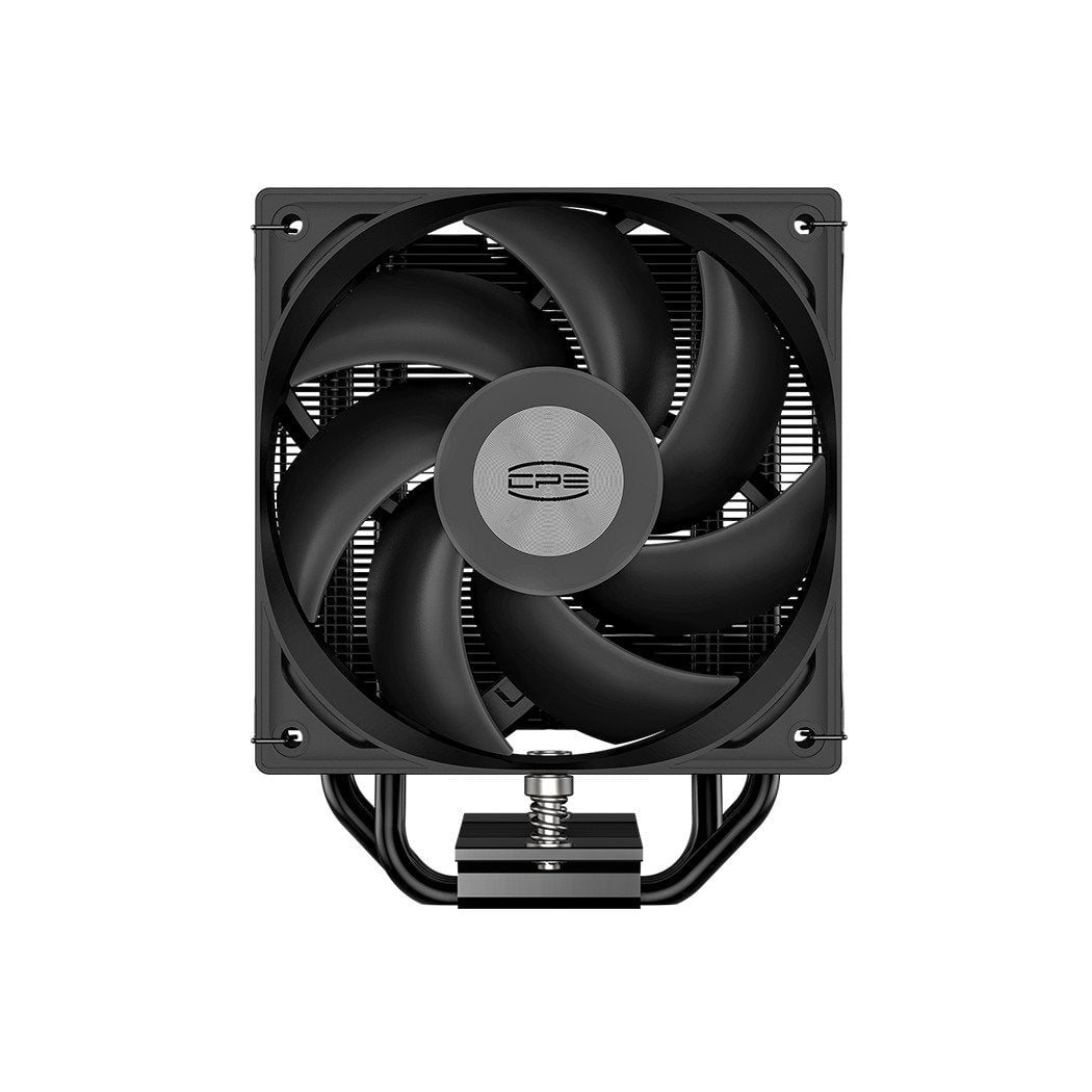 GUNMANSA PCCOOLER CPS - RT400 BK CPU Air Cooler, 4 Heat pipes, Heatsink shifted backward design to fulfill high-profile RAM support, for Intel LGA:115X/1200/1700/1851/AMD AM4/AM5