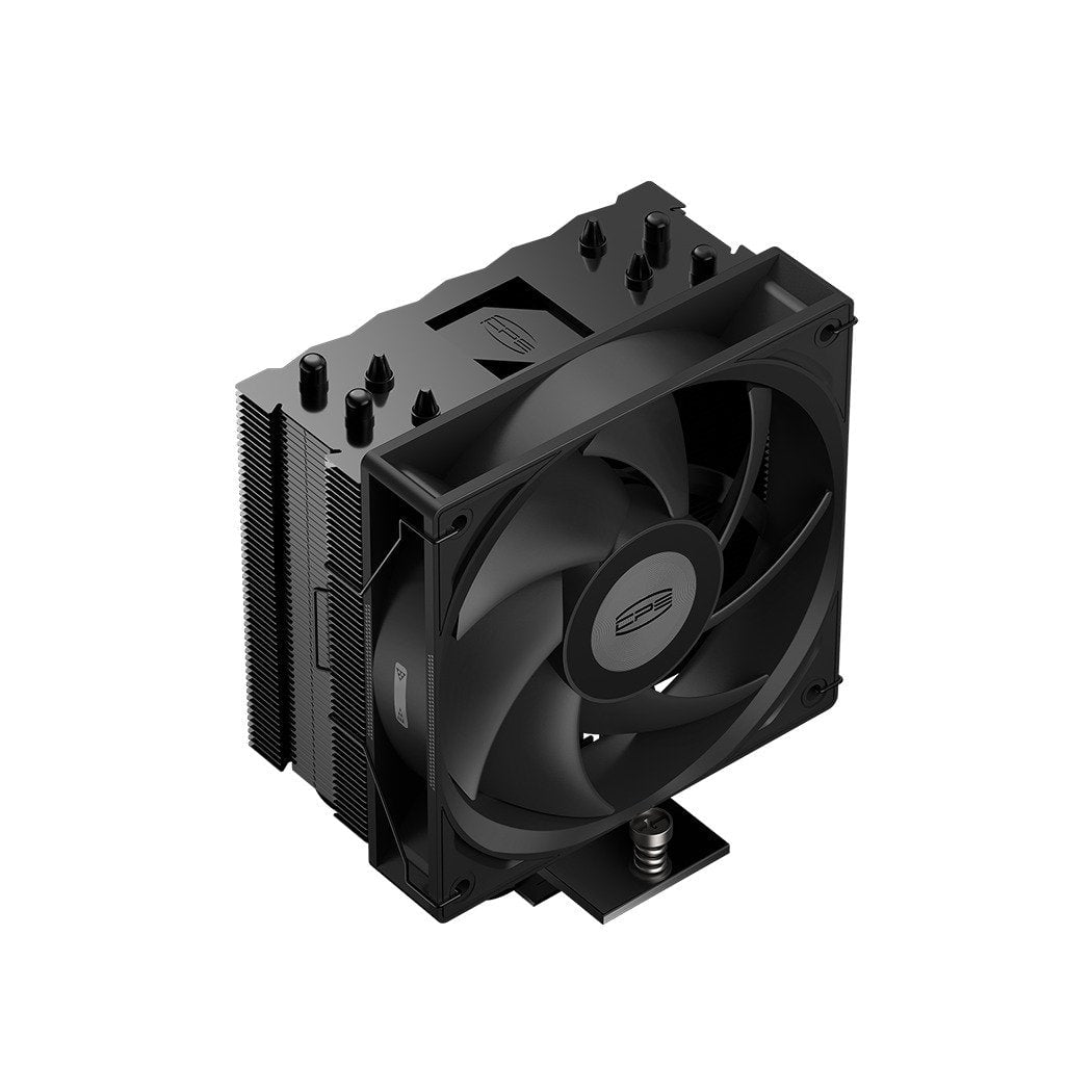 GUNMANSA PCCOOLER CPS - RT400 BK CPU Air Cooler, 4 Heat pipes, Heatsink shifted backward design to fulfill high-profile RAM support, for Intel LGA:115X/1200/1700/1851/AMD AM4/AM5