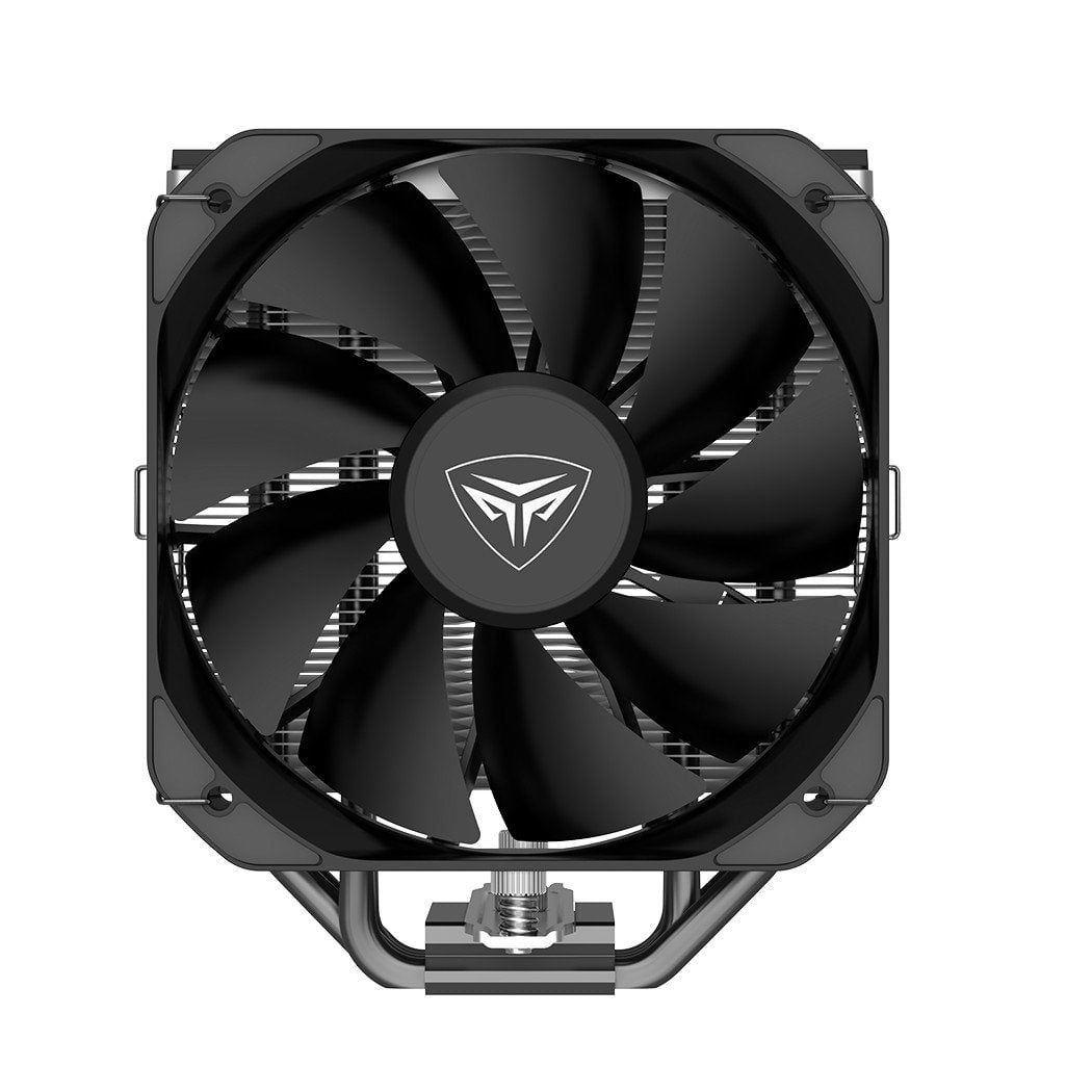 GUNMANSA PCCOOLER K4 BK CPU cooler, 130mm booster fan, super reverse gravity 4 heat pipes, support for Intel LGA115X/1200/1700, AMD AM5/AM4