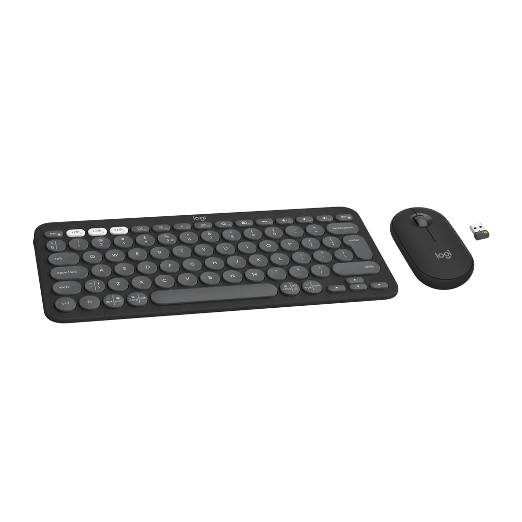 GUNMANSA Pebble 2 Combo - TONAL GRAPHITE - US INT'L - 2.4GHZ/BT - N/A