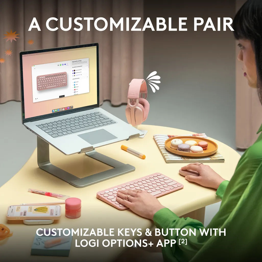 GUNMANSA Pebble 2 Combo - TONAL GRAPHITE - US INT'L - 2.4GHZ/BT - N/A