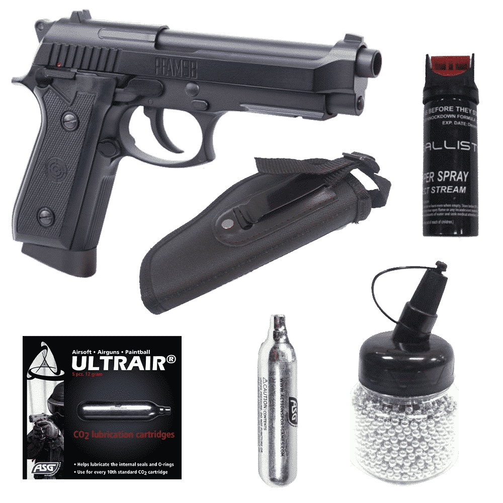 GUNMANSA Pfam92 4.5mm  Bb Pistol Combo