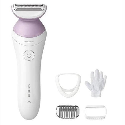 GUNMANSA Philips Cordless Pink Lady Wet & Dry Shaver 6000