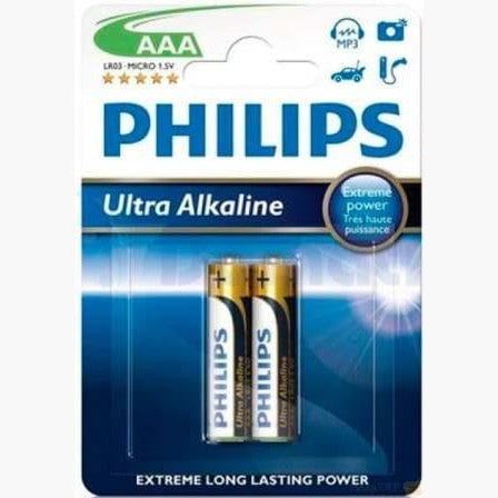 GUNMANSA Philips Extreme Power 2 x AAA Size