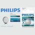GUNMANSA Philips Minicells Battery CR1616 Lithium Sold as Box of 10