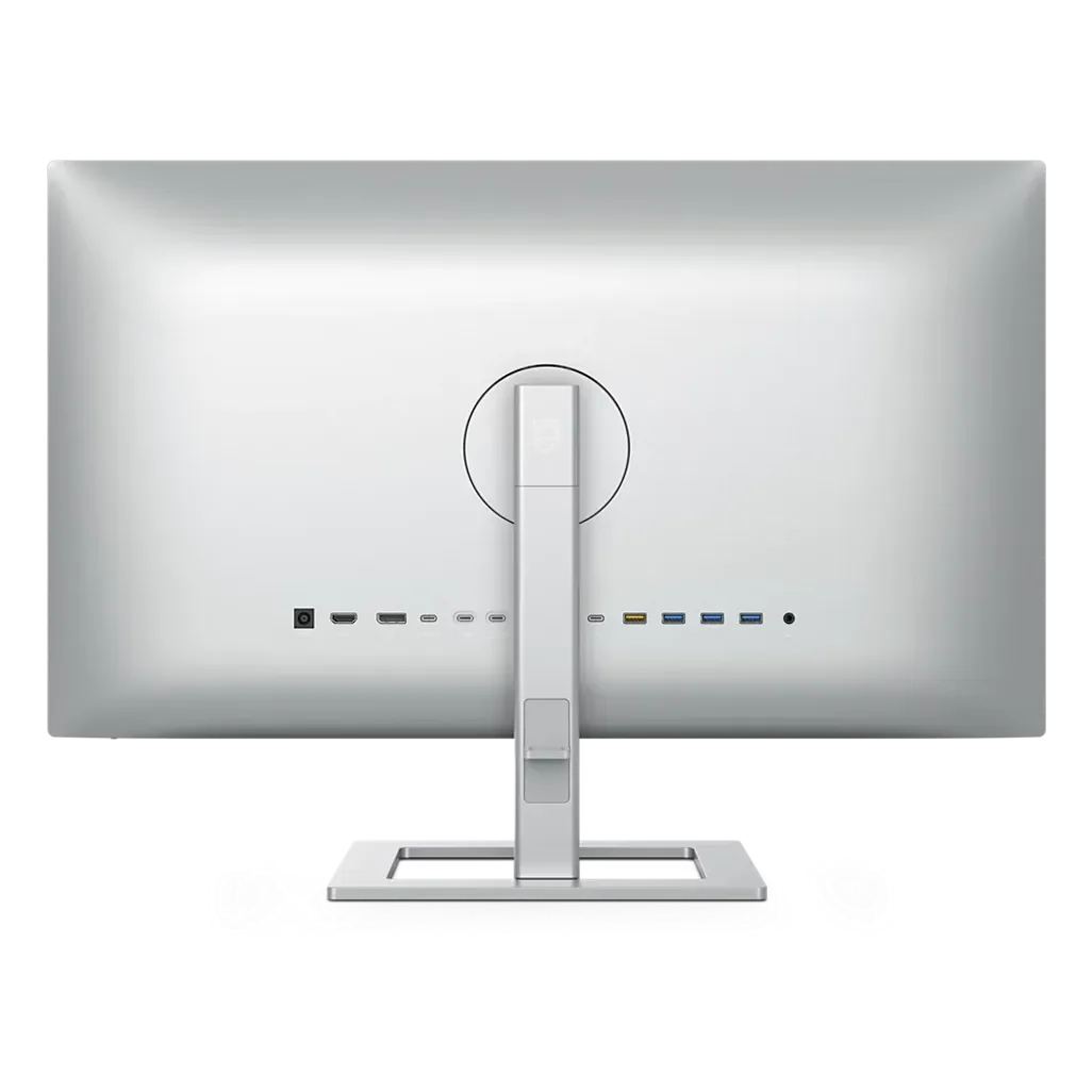 GUNMANSA Philips Monitor|27 inch|IPS 4k UHD 3840 x 2160|HAS|Thunderbolt 4 USB-C|HDMI DP| Adobe RGB 108%|Calman Ready|3YR Warranty