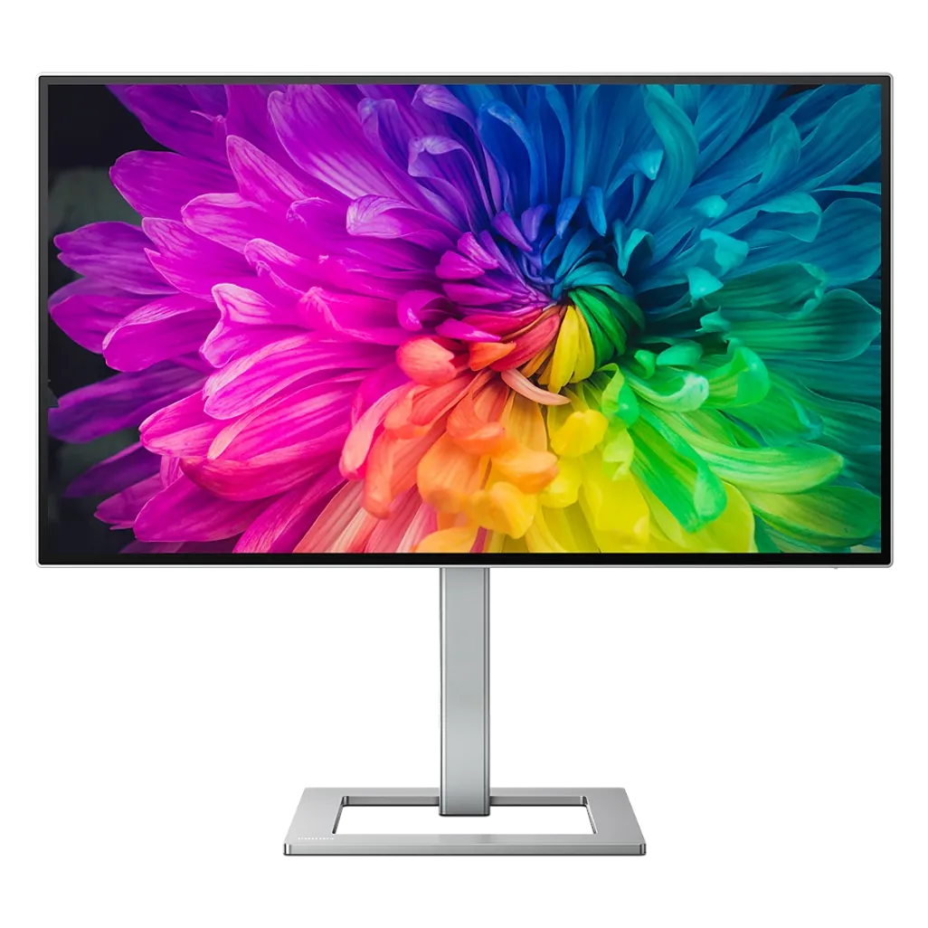 GUNMANSA Philips Monitor|27 inch|IPS 4k UHD 3840 x 2160|HAS|Thunderbolt 4 USB-C|HDMI DP| Adobe RGB 108%|Calman Ready|3YR Warranty