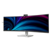 GUNMANSA Philips Monitor |Curved 49 inch|VA QHD 5120 x 1440 75hz|USB-C HDMI DP