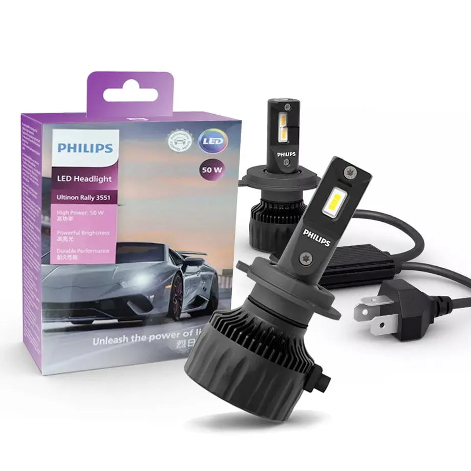 GUNMANSA Philips Ultinon Rally 3551 - H4 LED Headlight Bulb Kit