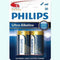 GUNMANSA Philips Ultra Alkaline Battery LR14E2B 2 x Type C