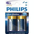 GUNMANSA Philips Ultra Alkaline Battery LR20E2B 2 x Type D