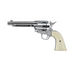 GUNMANSA PISTOLS UMAREX 5.8309 COLT SAA NICKEL 4.5MM BB GAS GUN