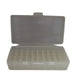 GUNMANSA Plastic Ammo Case Medium Clear 50 Piece