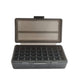 GUNMANSA Plastic Ammo Case Small Black 45 Piece