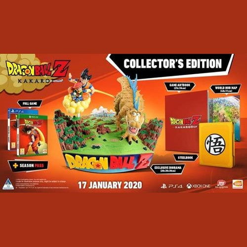 GUNMANSA PlayStation 4 Game Dragon Ball Z Kakarot Collectors Edition