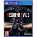 GUNMANSA PlayStation 4 Game Resdient Evil 3 Lenticular Edition
