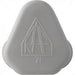 GUNMANSA Plug Top - 15A Standard White Part No: HW14