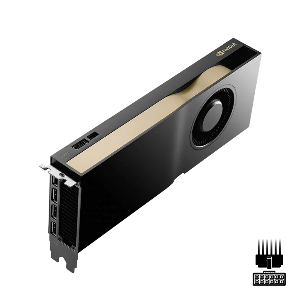 GUNMANSA PNY RTX 4500 Ada, RTX A4500, 24 GB, GDDR6, 192 bit, PCI Express x16 4.0, 1 fan(s)