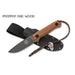 GUNMANSA POHL FORCE PREPPER ONE WOOD TACTICAL Knife 2056