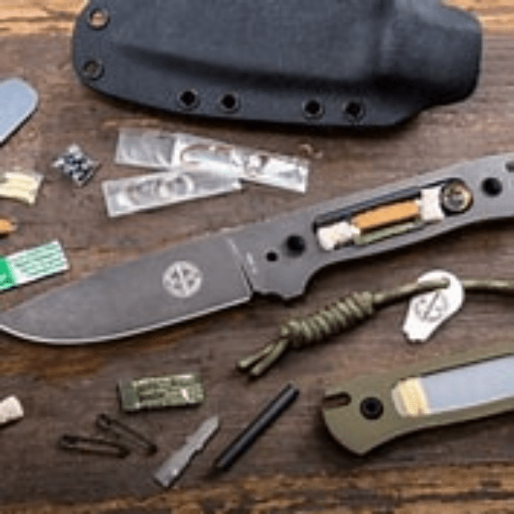 GUNMANSA POHL FORCE PREPPER ONE WOOD TACTICAL Knife 2056