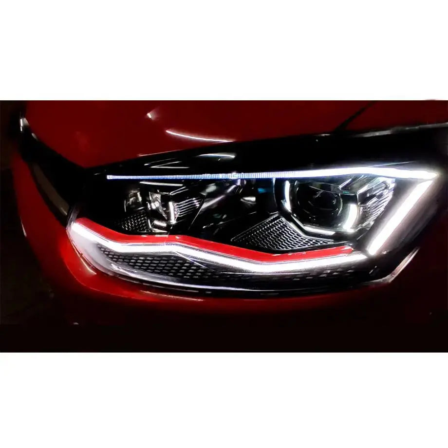 GUNMANSA Polo 8 AW Style Projector Headlight -  Suitable To Fit VW Polo 6 (10-On)