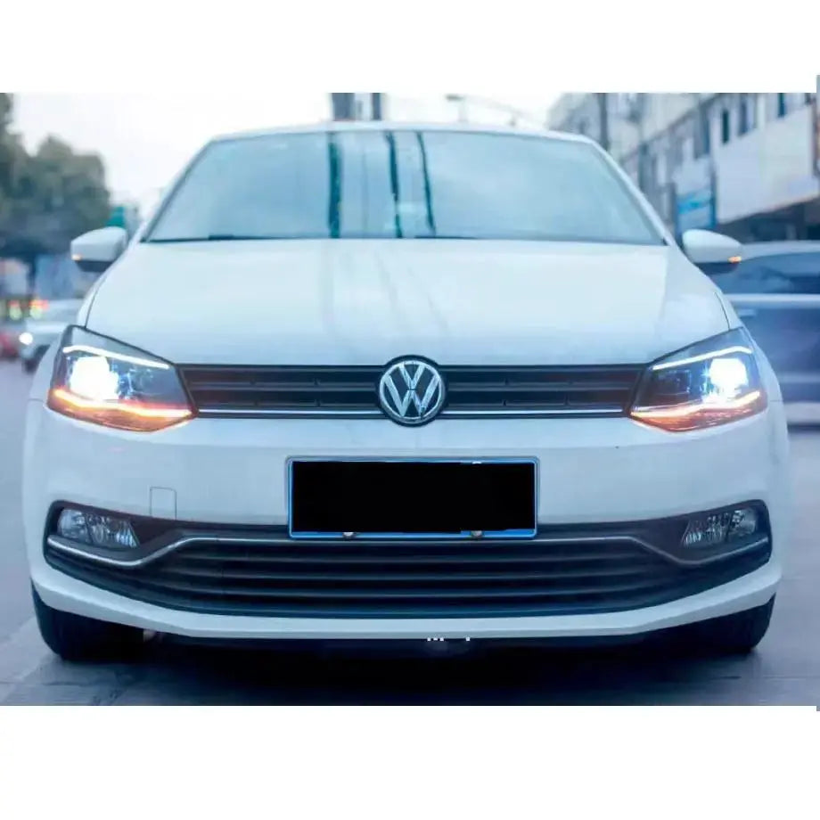 GUNMANSA Polo 8 AW Style Projector Headlight -  Suitable To Fit VW Polo 6 (10-On)