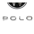 GUNMANSA Polo Chrome Lettering Badge - Polo 8 Style