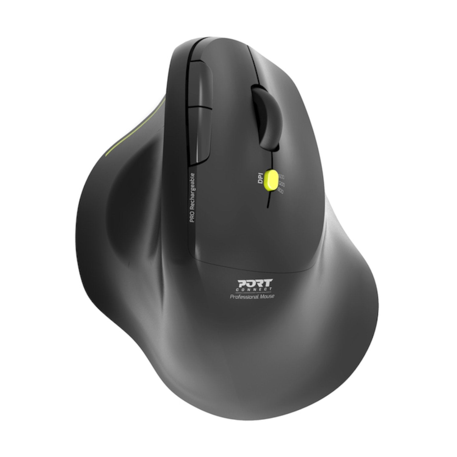 GUNMANSA Port Connect 2.4GHz Wireless ERGO SOFT Bluetooth Rechargeable Mouse