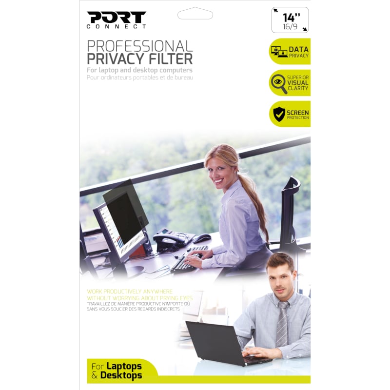 GUNMANSA Port Connect 2D Professional Privacy Filter 14"