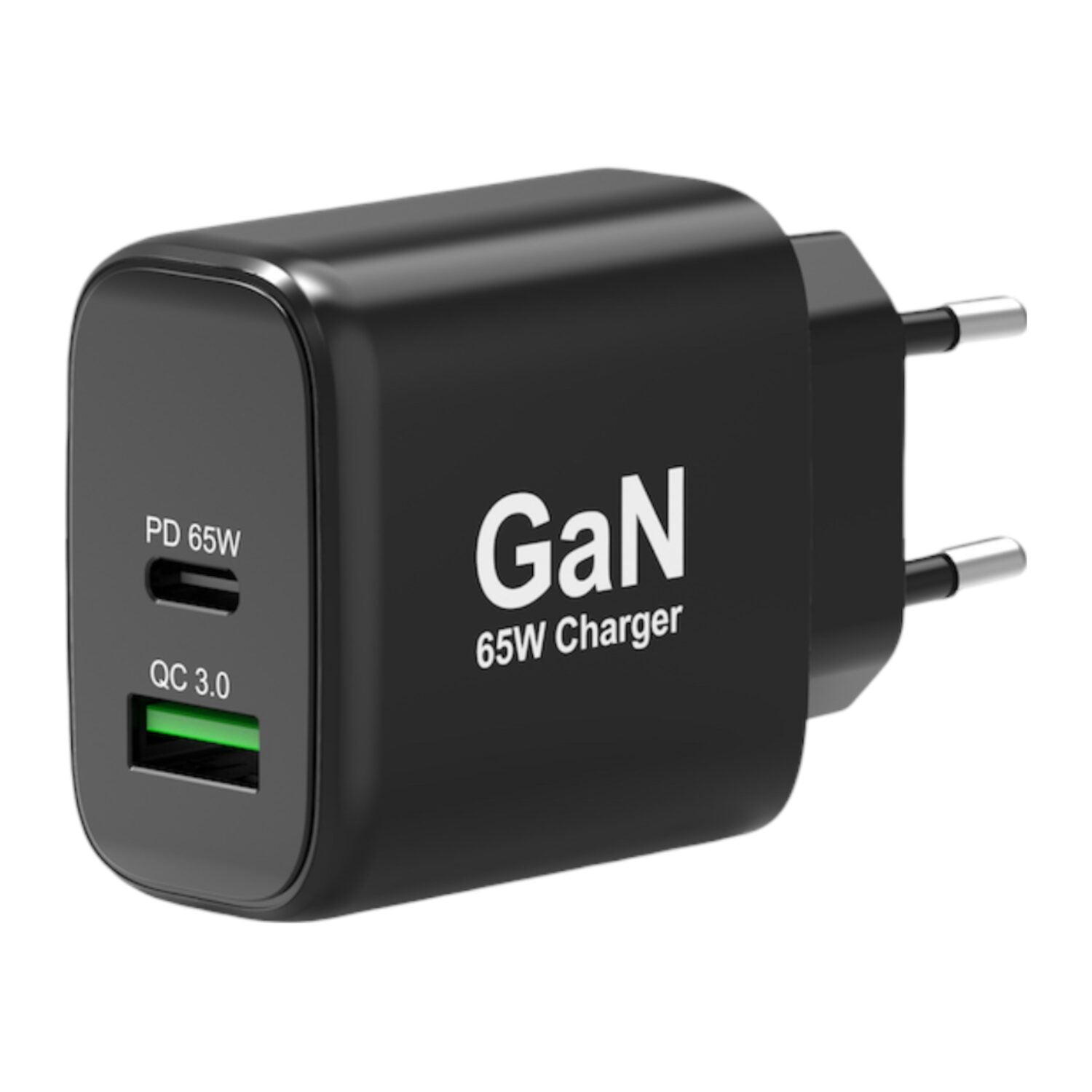 GUNMANSA Port Connect 65W GaN Type-C and USB-A Fast Charger