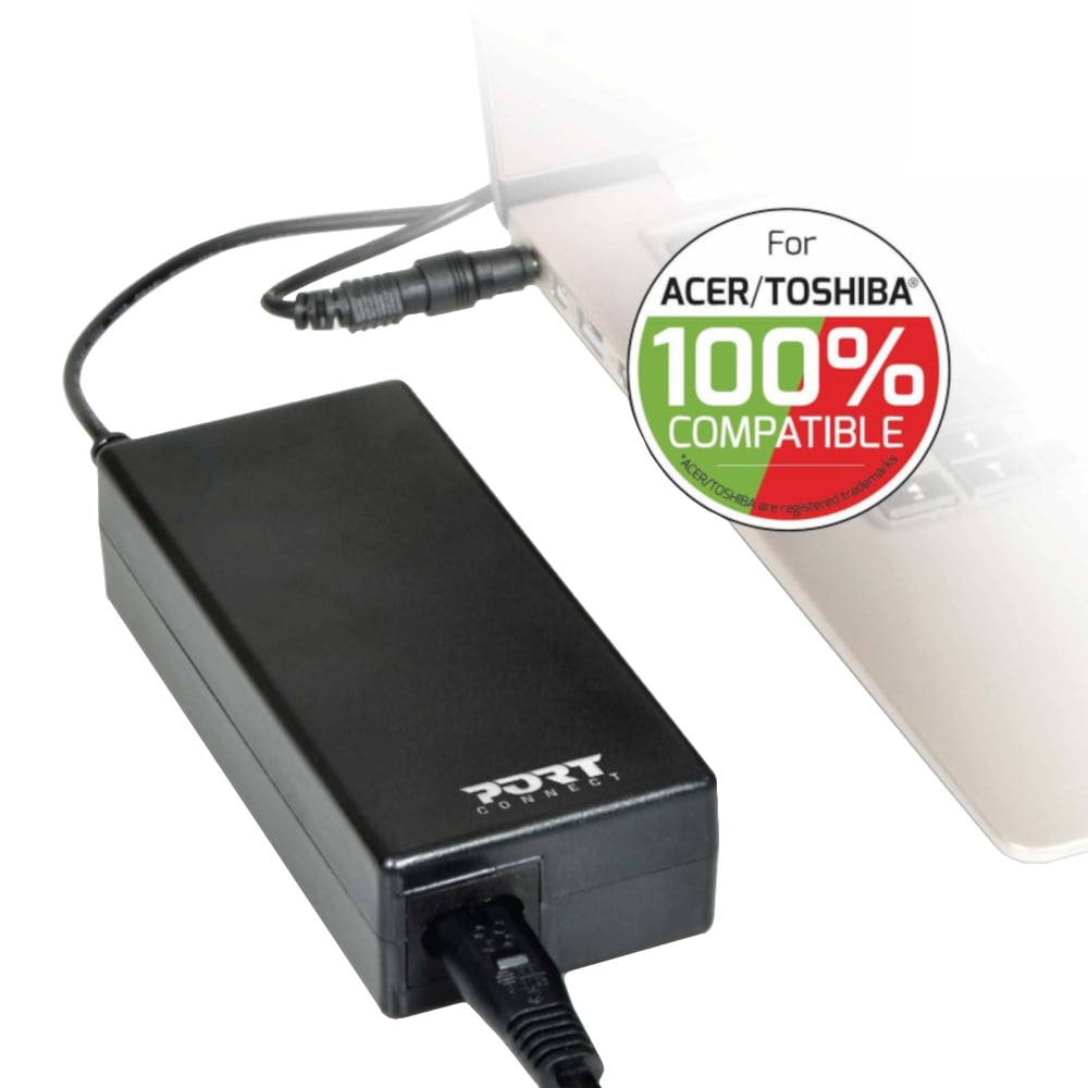 GUNMANSA Port Connect 65W Notebook Adapter Acer and Toshiba