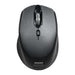 GUNMANSA Port Connect Silent 1600DPI 3 Button Wireless Mouse - Black