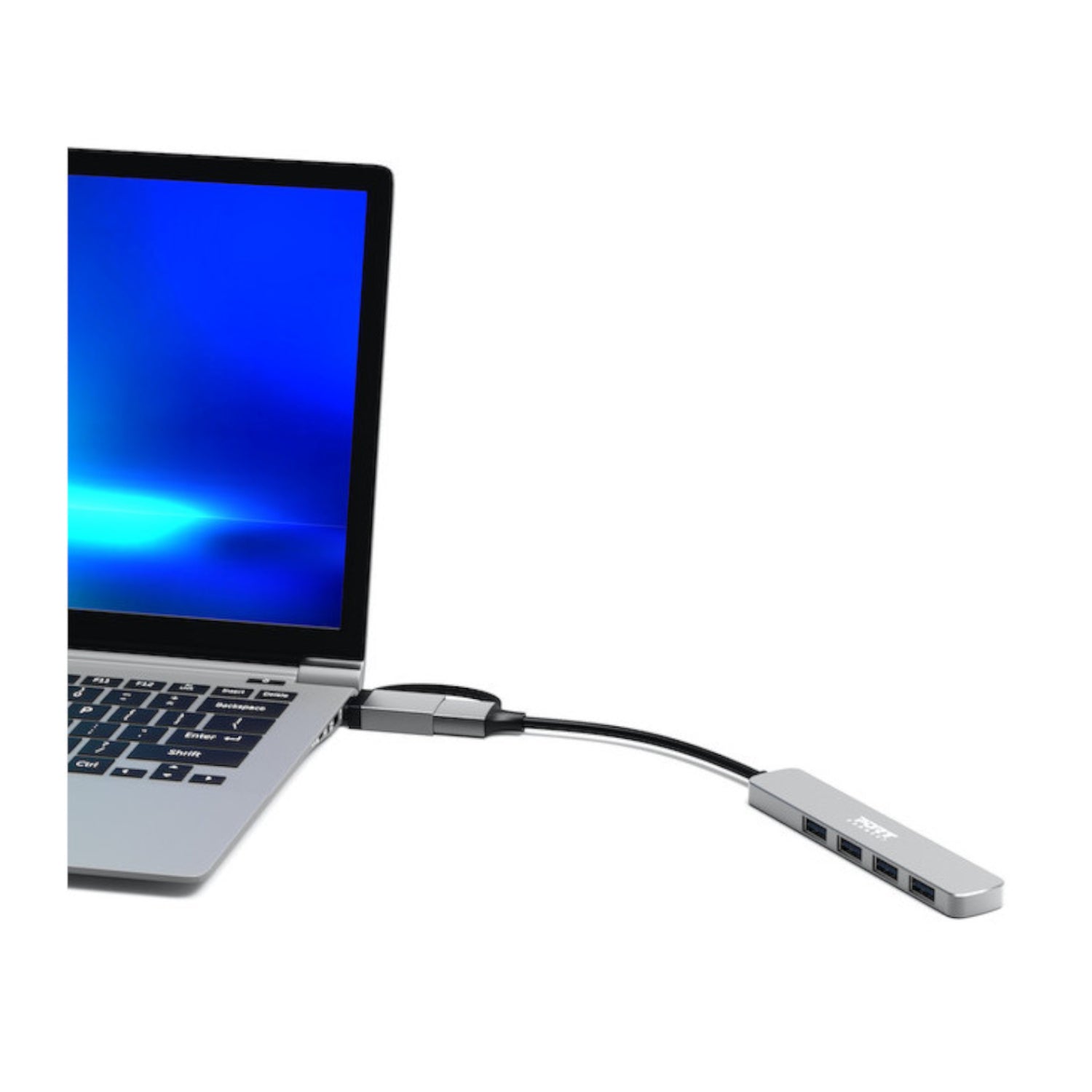 GUNMANSA Port Connect USB Type-C to 4-port USB-A 3.0 Hub