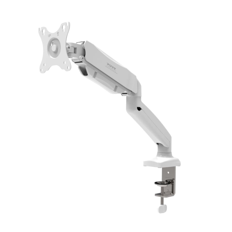 GUNMANSA PORT Monitor Arm VESA Single Screen - White