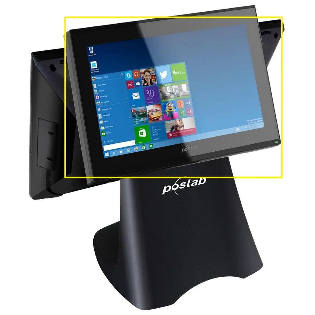 GUNMANSA Poslab 10.1 LCD Secondary Monitor for WP68-J6412 15T Non Touch