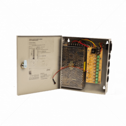 GUNMANSA Power Supply CCTV 9way 10Amp Distribution Box Part No: PS64-2