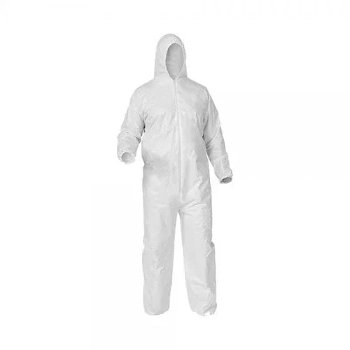 GUNMANSA PPE COVERALL LEVEL 3 - MEDIUM - ONE-PIECE - 65GSM NON-WOVEN DURABLE FDA APPROVED - WHITE