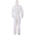 GUNMANSA PPE COVERALL LEVEL 3 - X-LARGE - ONE-PIECE - 65GSM NON-WOVEN DURABLE FDA APPROVED - WHITE