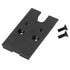 GUNMANSA Premium Red Dot Plate Sight Mount – BLK