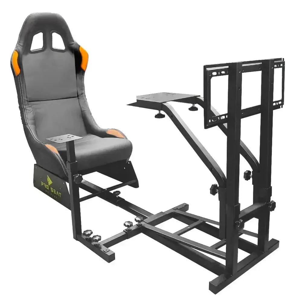 GUNMANSA Pro Seat - Racing Simulator Gaming Seat With TV Stand